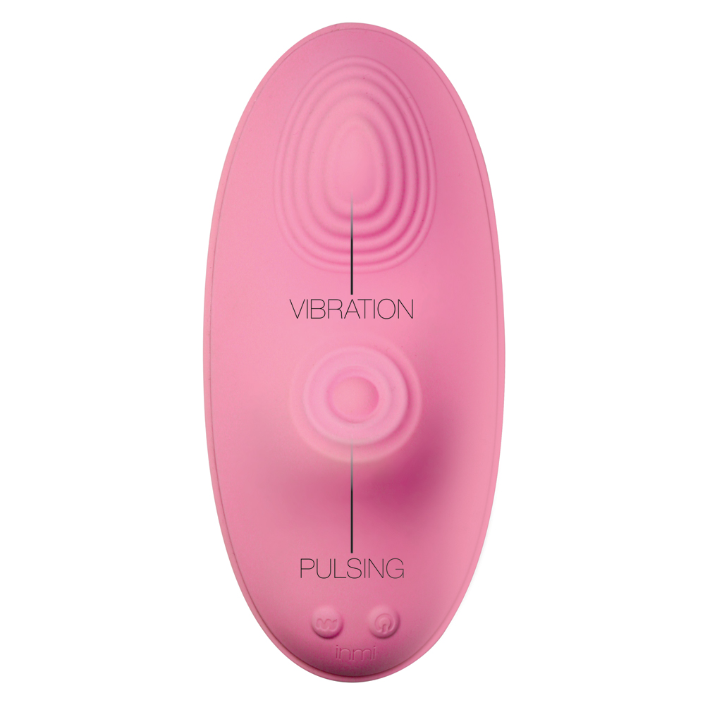 Inmi The Pulse Slider Pulsing And Vibrating Silicone Pad W Remote Foxy