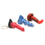 Creature Cocks Hell-Hound, Lord Kraken, & King Cobra Silicone Keychain Set - Image 2